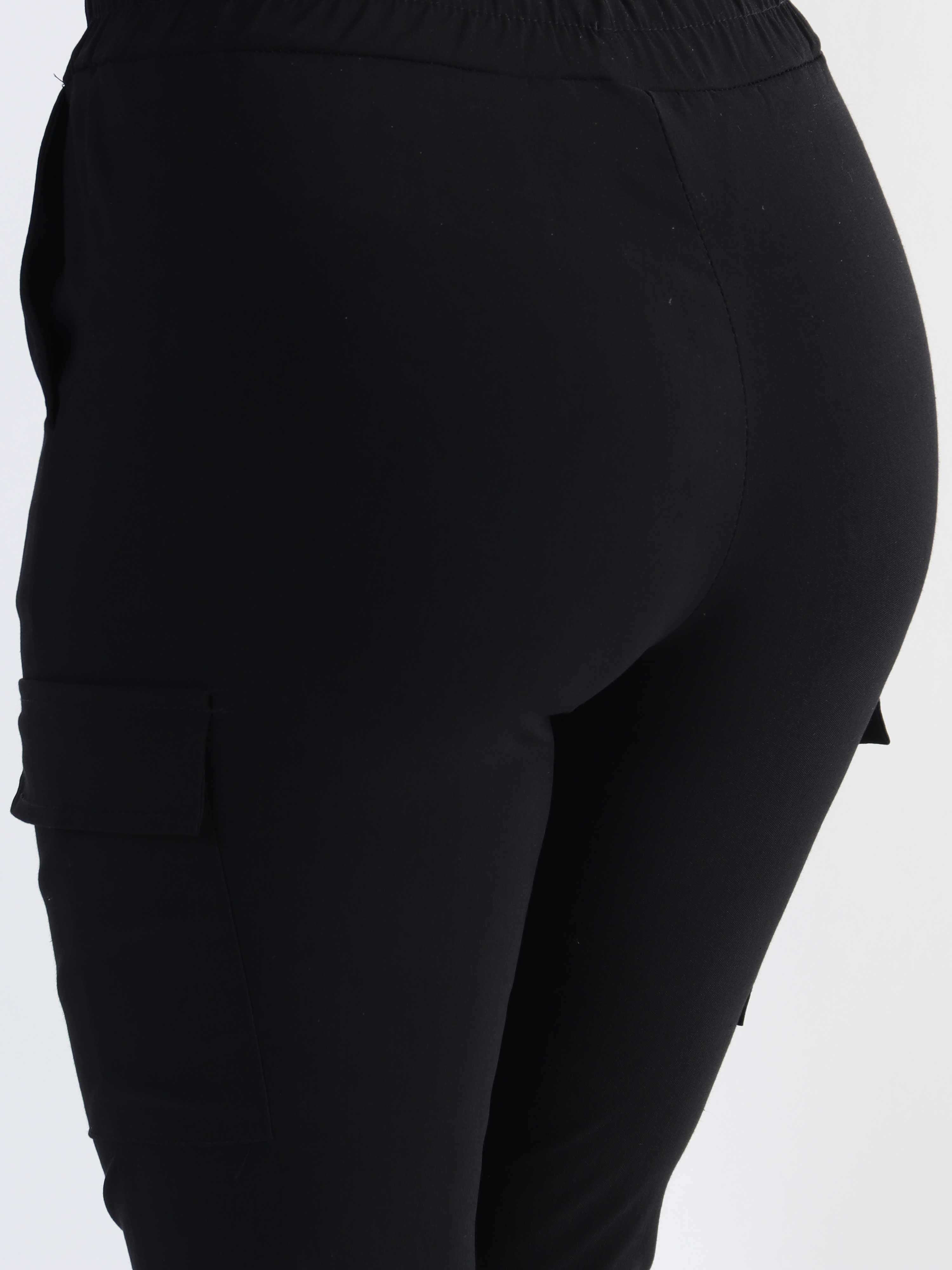 Isabella - Cargo byxor med fickor